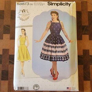 Simplicity 8873 - Patterns by Gertie - Uncut - Sizes 4-12